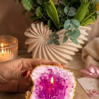 شمع ژئود طلاکوب